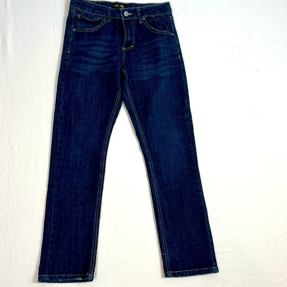 Lee Boy's Jeans Size 14 Dark Wash Slim Fit - Picture 1 of 7